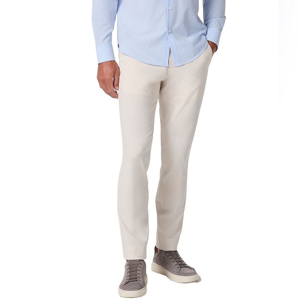 Mizzen+Main Helmsman Slim Chino Pants Men’s 38x40 Light Gray